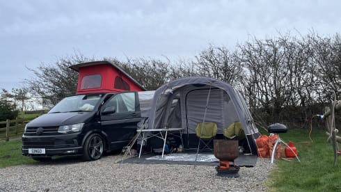 Black Beauty – Black beauty, our Vw T6 top of the range transporter 