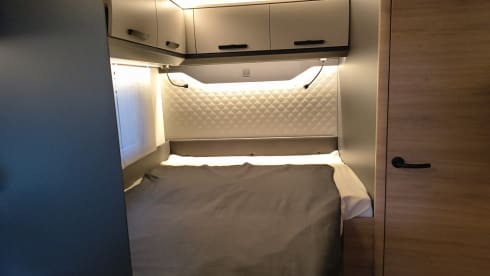 2-seater Knaus semi-integrated from 2026