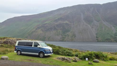 Bluebell  – Camping-car VW T6 rétro 4 couchages 4 ceintures 