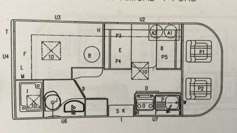 “Star” – Compact semi-integrated motorhome