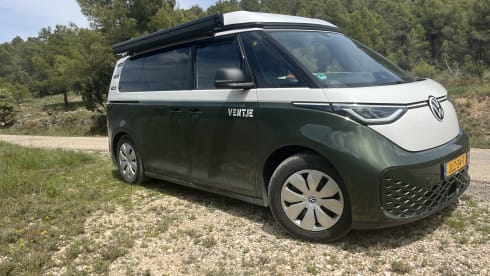e-ventje – Camping-car électrique VW 2 places à partir de 2025 (ID Buzz Pro 210 kW) 