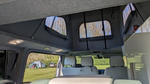 Georgie – Georgie- Our lovely 4 berth Volkswagen campervan