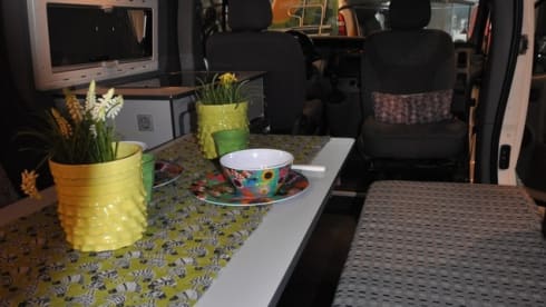 Type 2 – Hip and unique compact bus camper