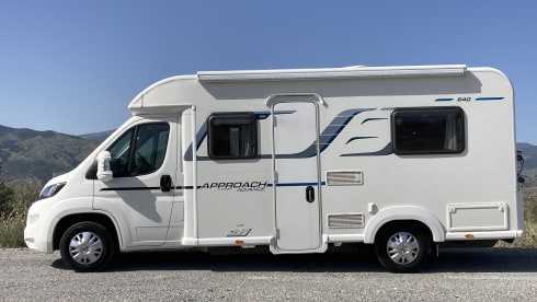 Freedom – Perfect sized, well equipped  2 berth motorhome