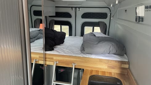 Four berth 4 seat Campervan