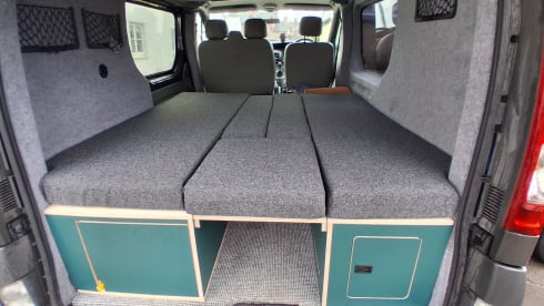 Nigel – 2 berth Nissan campervan from 2007