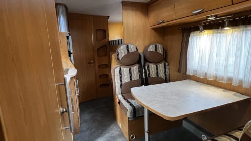 5 person Bavaria alcove camper