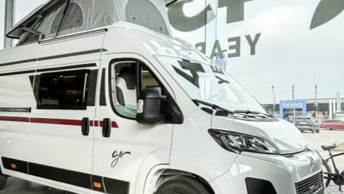 4p volledig uitgeruste campervan - NIEUW!