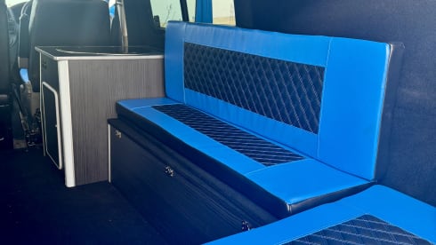 Luxury Clean 3 Berth VW Transporter for hire 