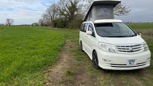 Alf – 4 berth Toyota campervan from 2015