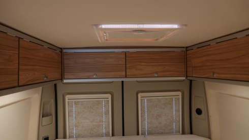 Luxury HYMER camper van 