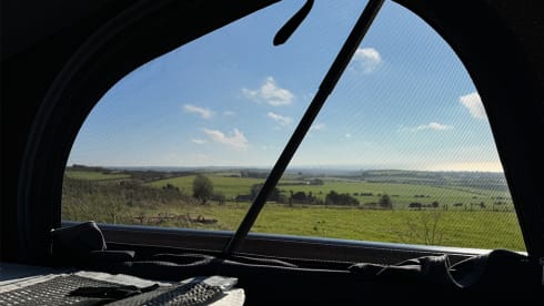 Hit the Road in Style with Our Gorgeous Green VW Campervan!