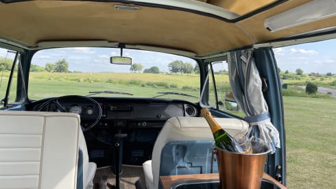 Bernard – Beautiful Campers 1972 VW Early Bay For Hire From Yorkshire