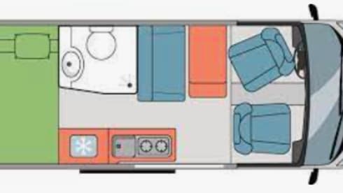Van Bénimar Bénivan 144 pop-up roof