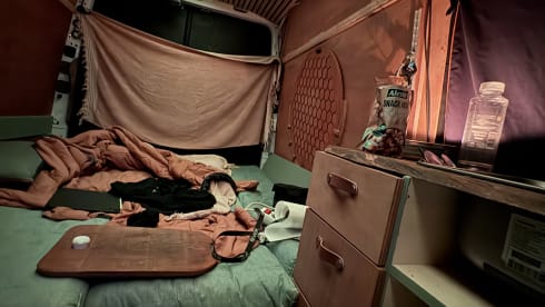 StoryBus  – Mercedes-Benz Wohnmobil für 2 Personen aus dem Jahr 2009