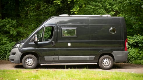 Two-person Citroen self-build camper