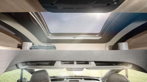 Bruce – Autotrail Tribute F70. 2021 luxury 4 berth motorhome. Known as ''Bruce''.