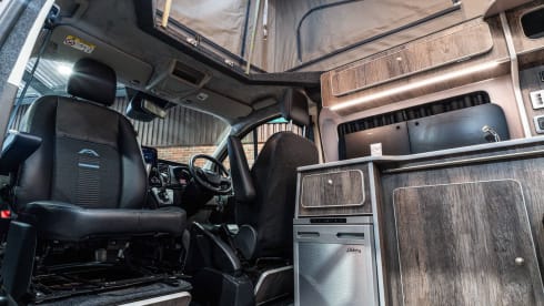 Bruce – Premium Automatic 4 Berth 2023 Ford Transit Campervan *Insurance Included*