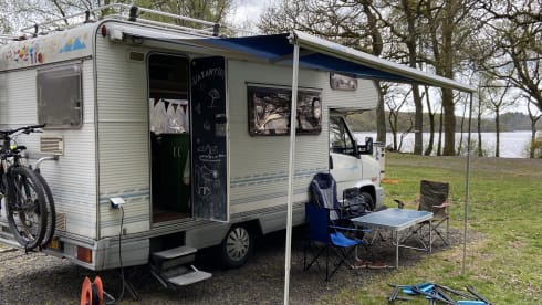 Nice Fiat Ducato Alcove camper from 1992