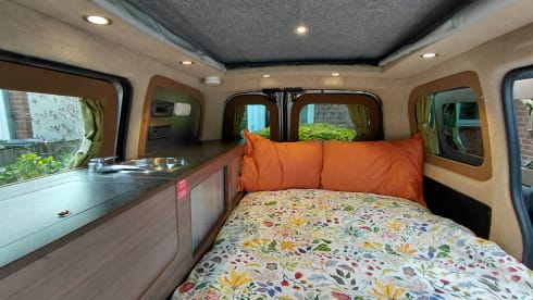 2 berth Nissan campervan from 2016