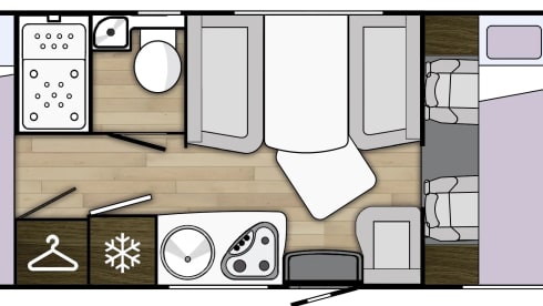 6P Fiat alcove