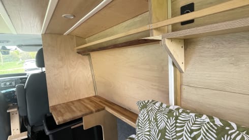 Peggy Blue – 3 berth Ford campervan conversion