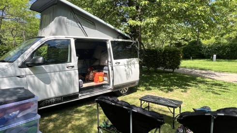 4 berth Volkswagen campervan from 2016