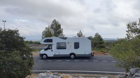 Truus ons vakantiehuus – Spacious family camper Fiat Ducato