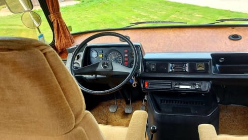 Oldtimer Hymer from 1986 for 4 persons