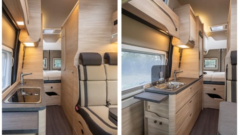 Easy Rider Family – Super compact 4-person campervan with 4 sleeping places and automatic transmission