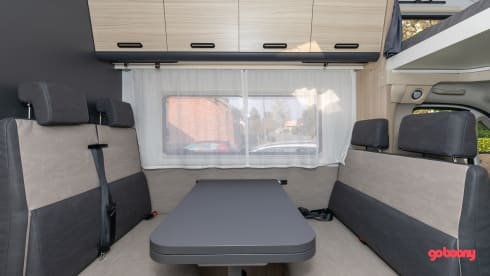 Spacious new family camper