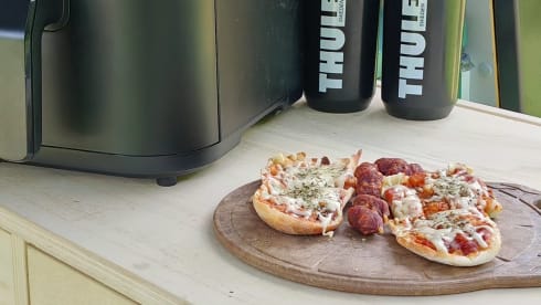 The AdventuresVan β Off-grid custom-made campervan with roof tent