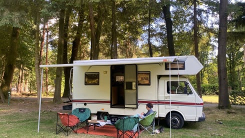 Affascinante Volkswagen d'epoca con 5 posti letto 