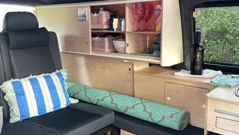 4p Volkswagen T6 L2H1 from 2017 with 2022 interior