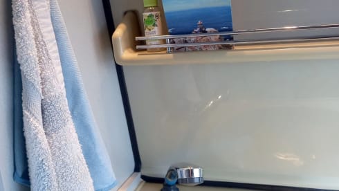 Blue – Everything inside like the big ones, but fits in every parking space