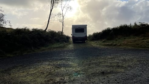 6 berth Hymer alcove from 2006