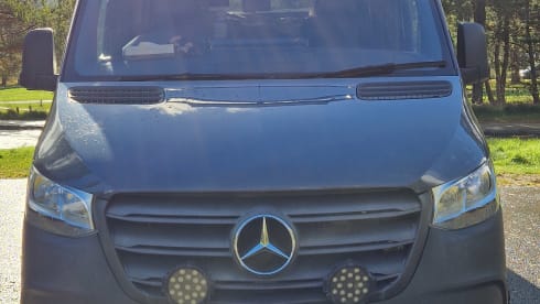 3 berth MWB Mercedes Sprinter from 2018