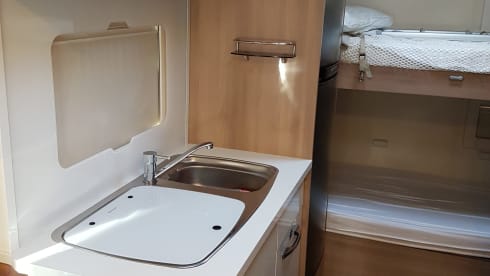 Spacious family camper for rent