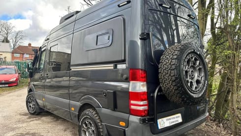 2 berth Mercedes-Benz campervan from 2015
