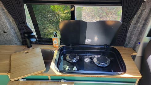 Bussie – 2p Volkswagen campervan uit 2014