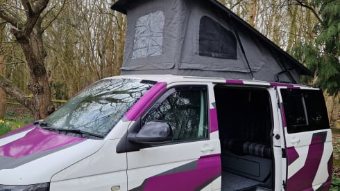 4 berth Volkswagen campervan from 2015