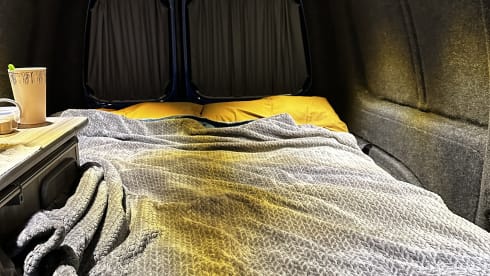 Una – 3 berth Volkswagen Caddy campervan from 2015