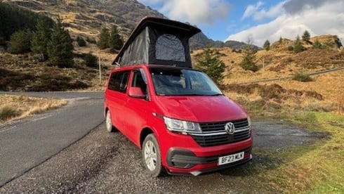 Nicola's Van - Newly Converted - The Ideal Way to Tour Scotland!