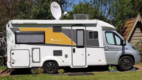 2p Bürstner semi-integrated from 2016