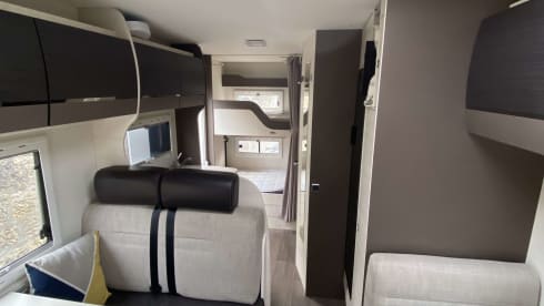 Ava – Enjoy the Highlands in our spacious Chausson 2018 Motorhome