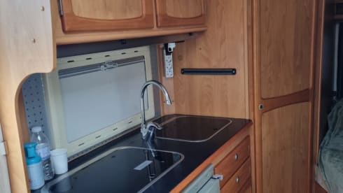 Fiat Ducato Eura Mobil Camper. – 4p Bürstner semi-integrated from 2003