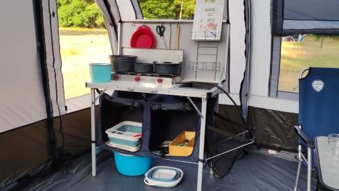 Happy Camper – Luxury 4/5p bus camper Volkswagen Multivan from 2008