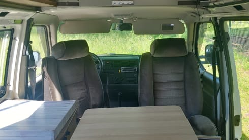 Camping-car VW Transporter T4, diesel.