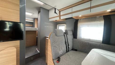 4p Dethleffs semi-integrated uit 2024