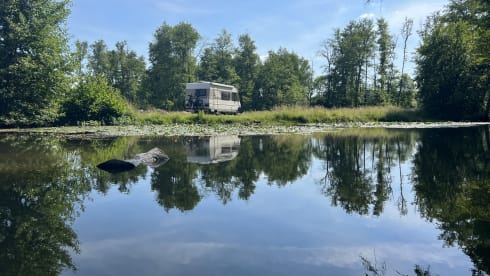 Lucky 88 – Panaromic view, spatious Hymer fully equiped